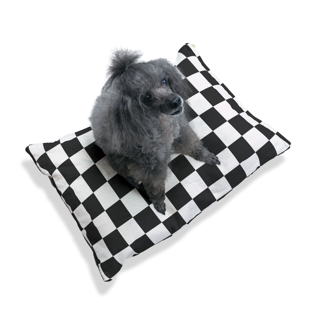 Checkered Pet Bed