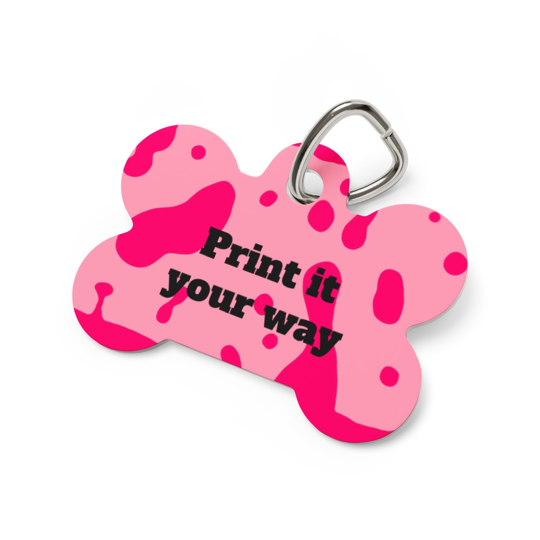 Pet Tags - Lava Lamp (Pink)