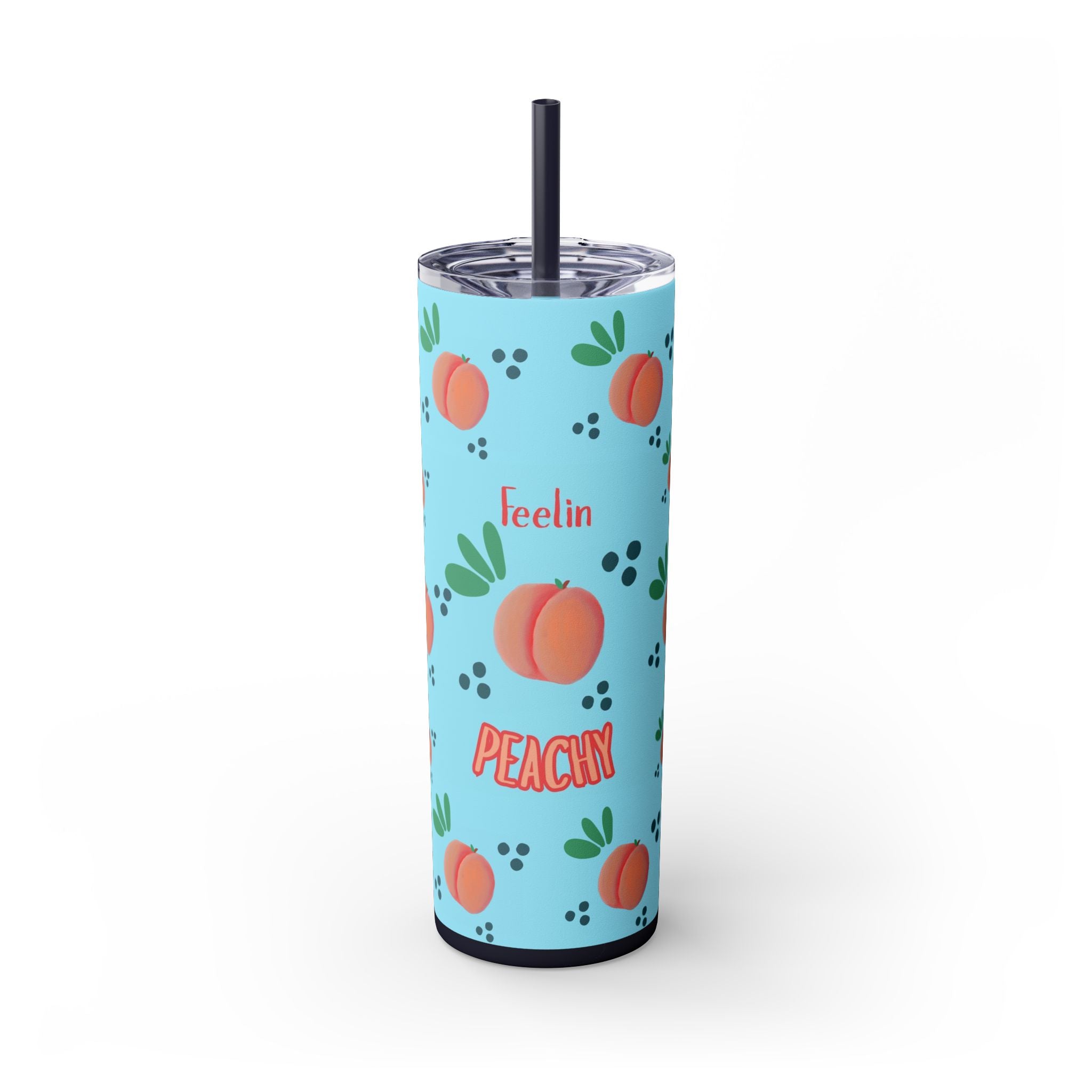 Skinny Tumbler with Straw, 20oz
