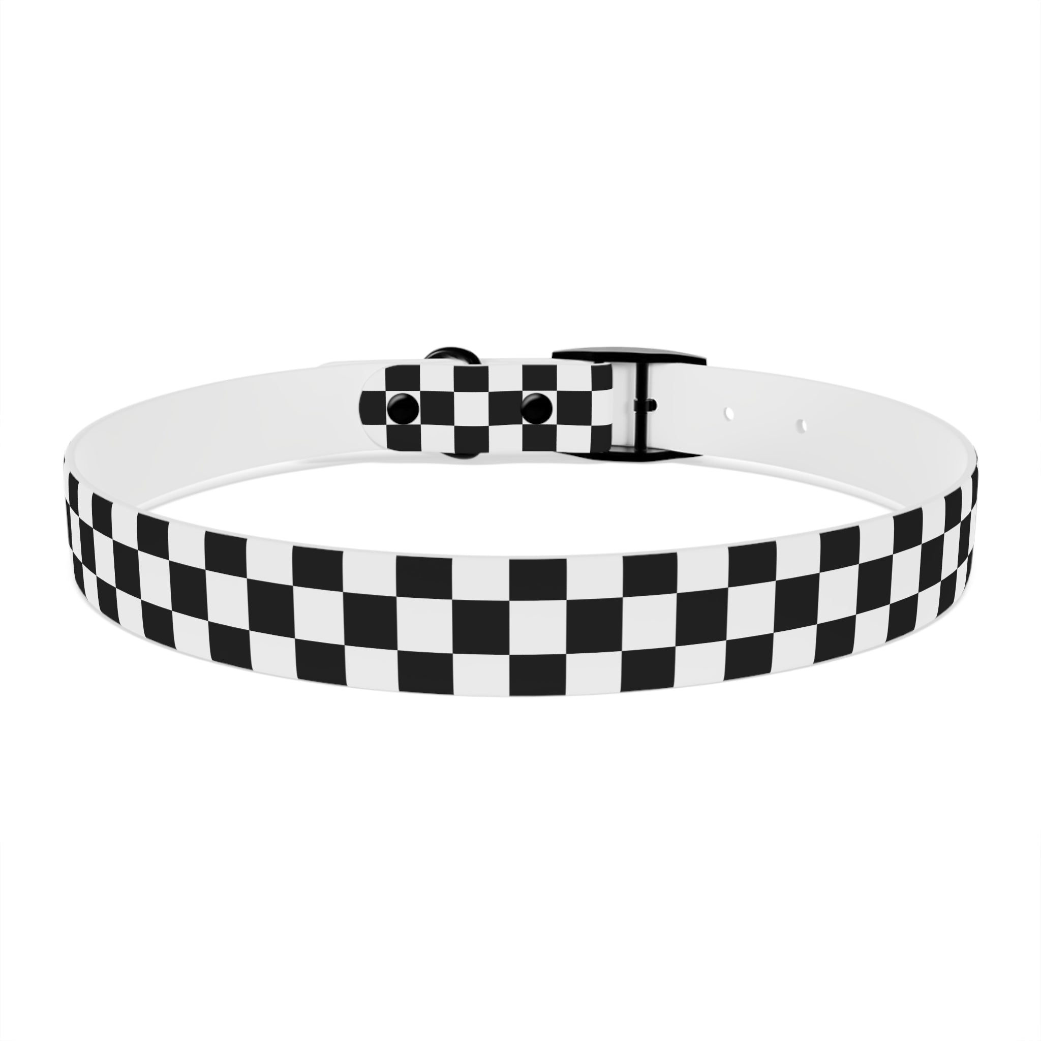 Checkered Dog Collar
