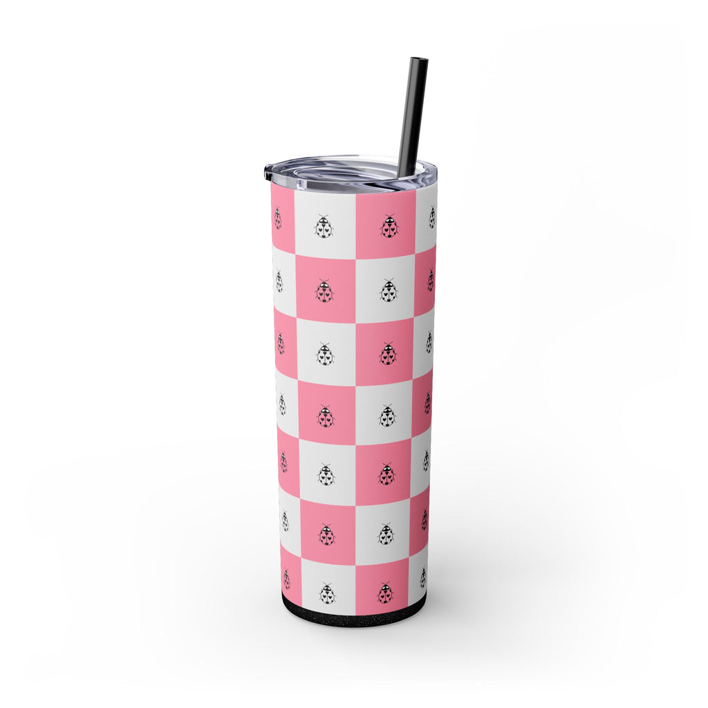 Skinny Tumbler with Straw, 20oz