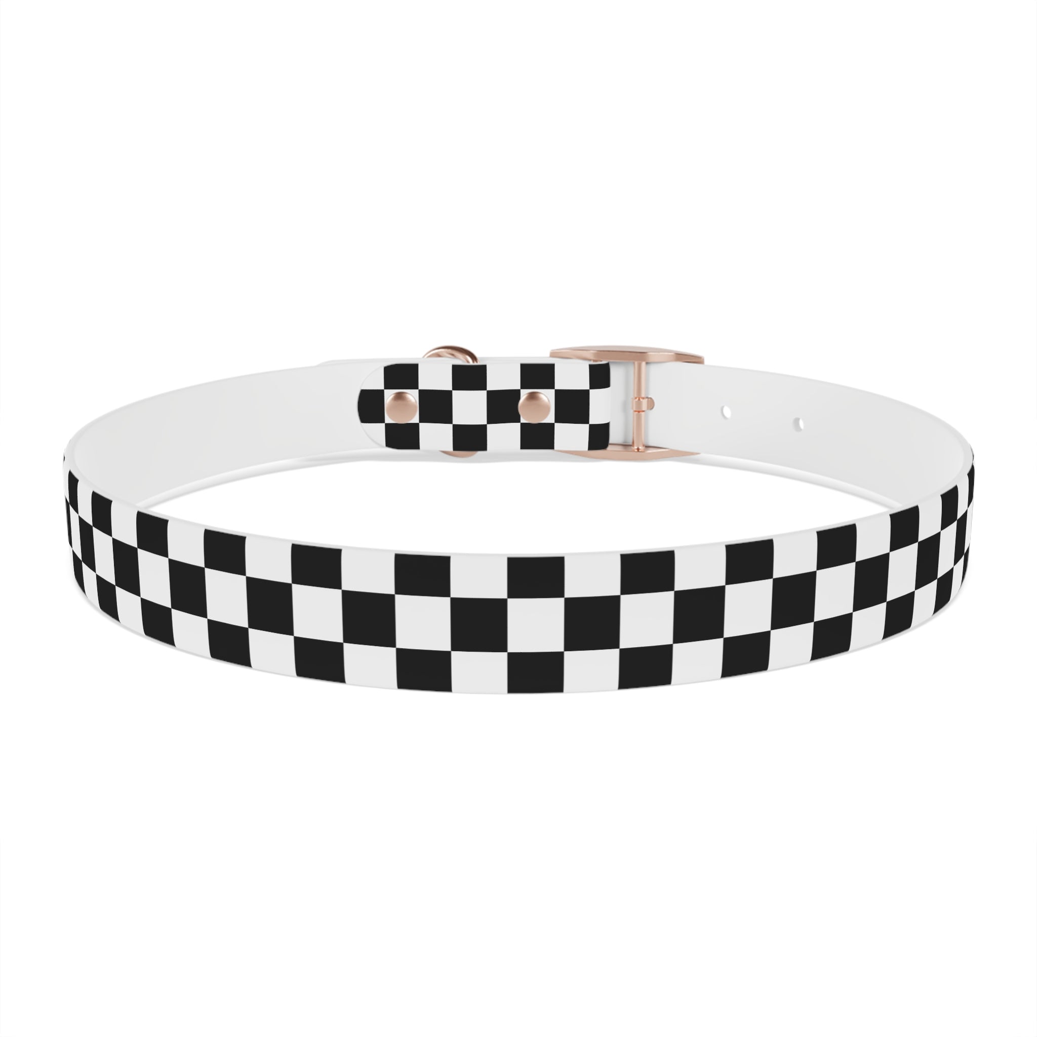 Checkered Dog Collar