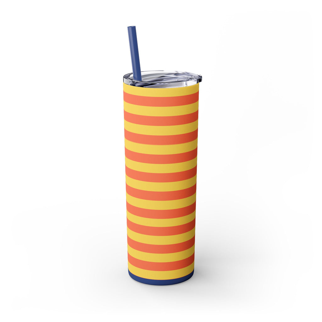 Skinny Tumbler with Straw, 20oz