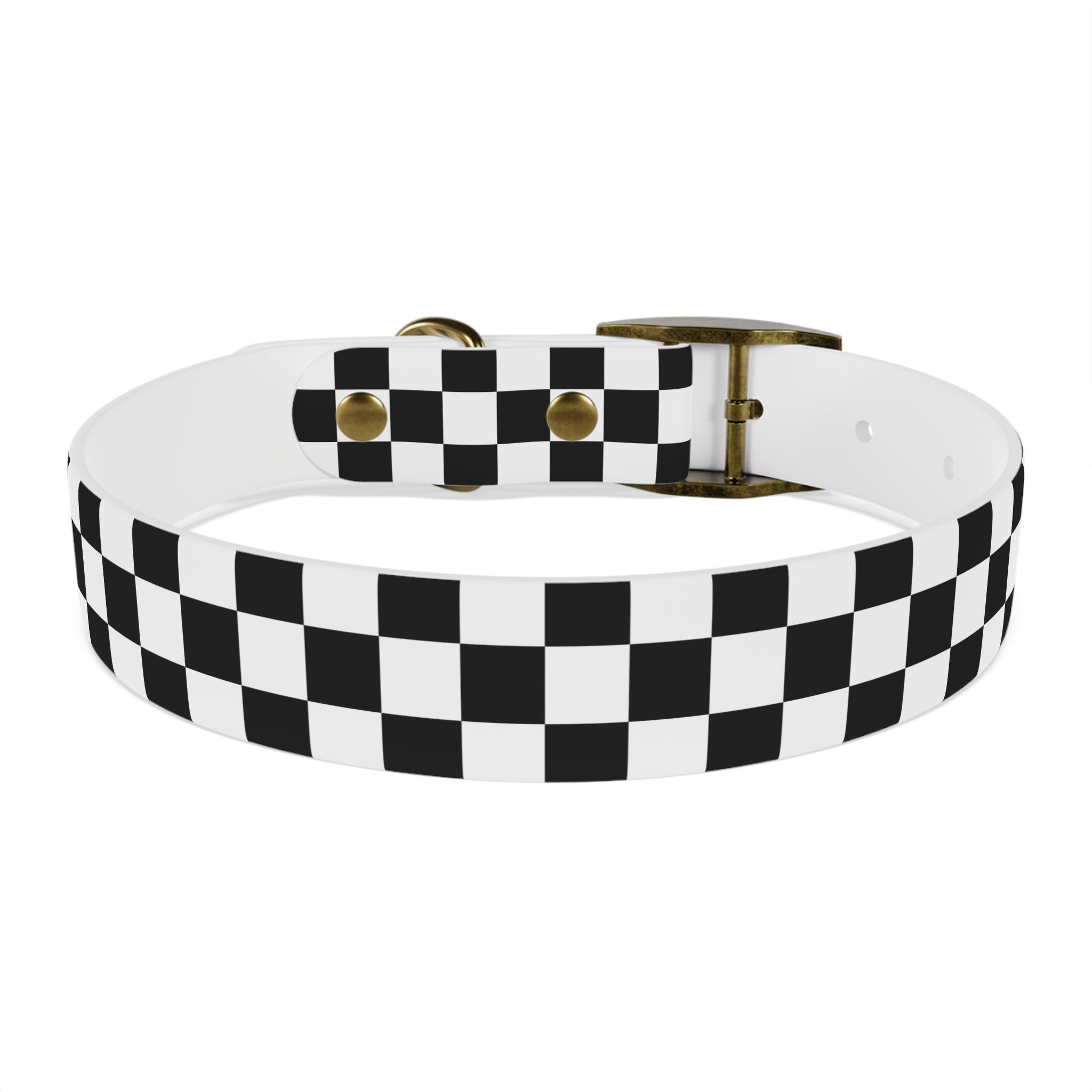 Checkered Dog Collar