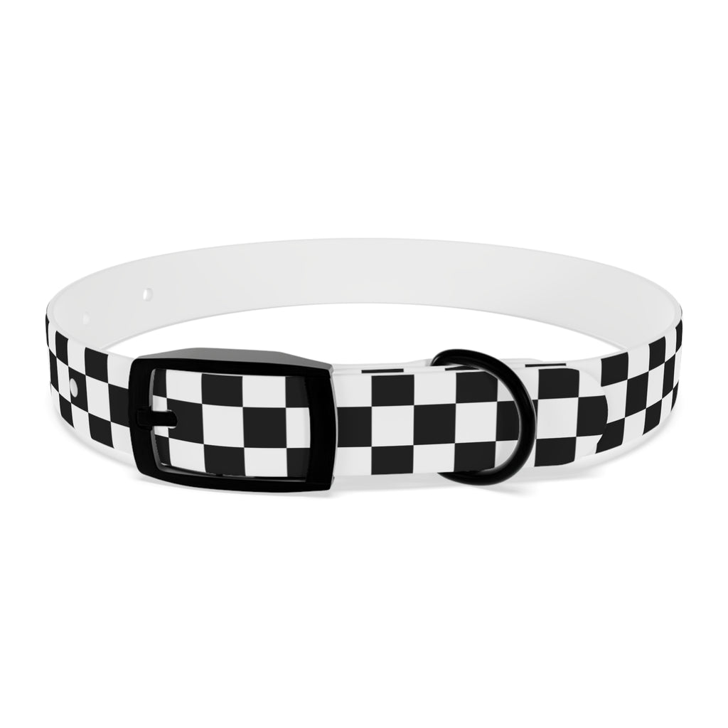 Checkered Dog Collar