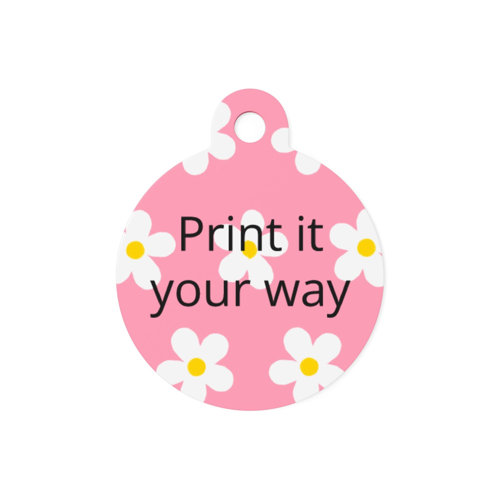 Pet Tags - Daisy Collection