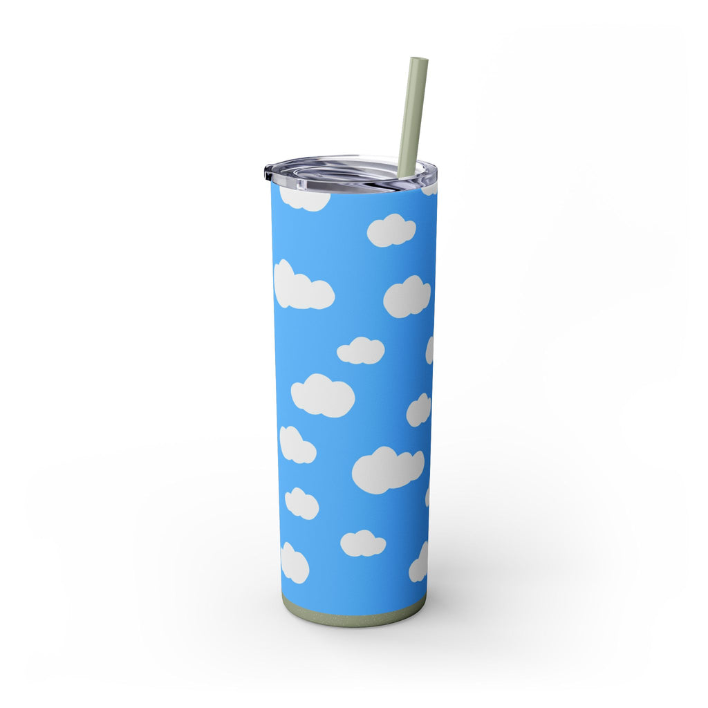 Skinny Tumbler with Straw, 20oz