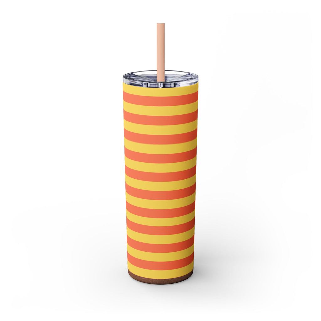Skinny Tumbler with Straw, 20oz