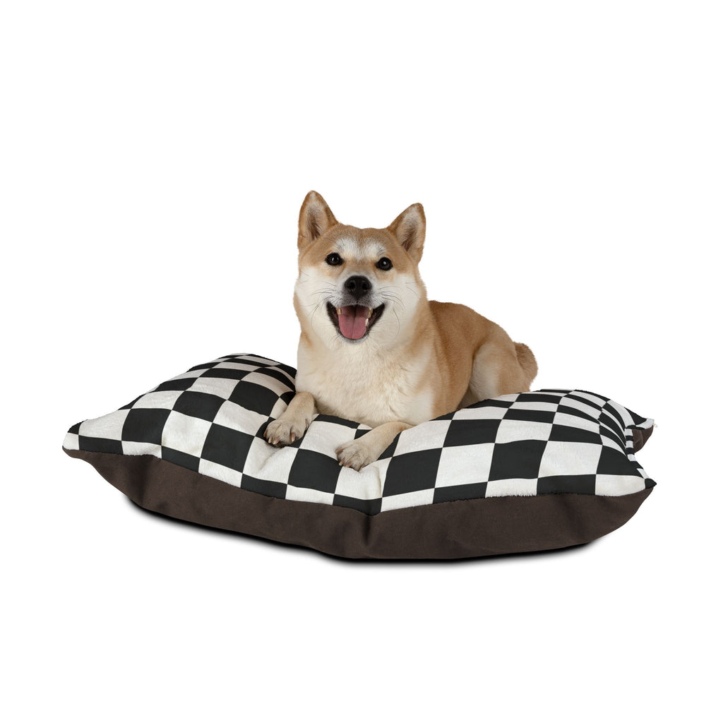 Checkered Pet Bed