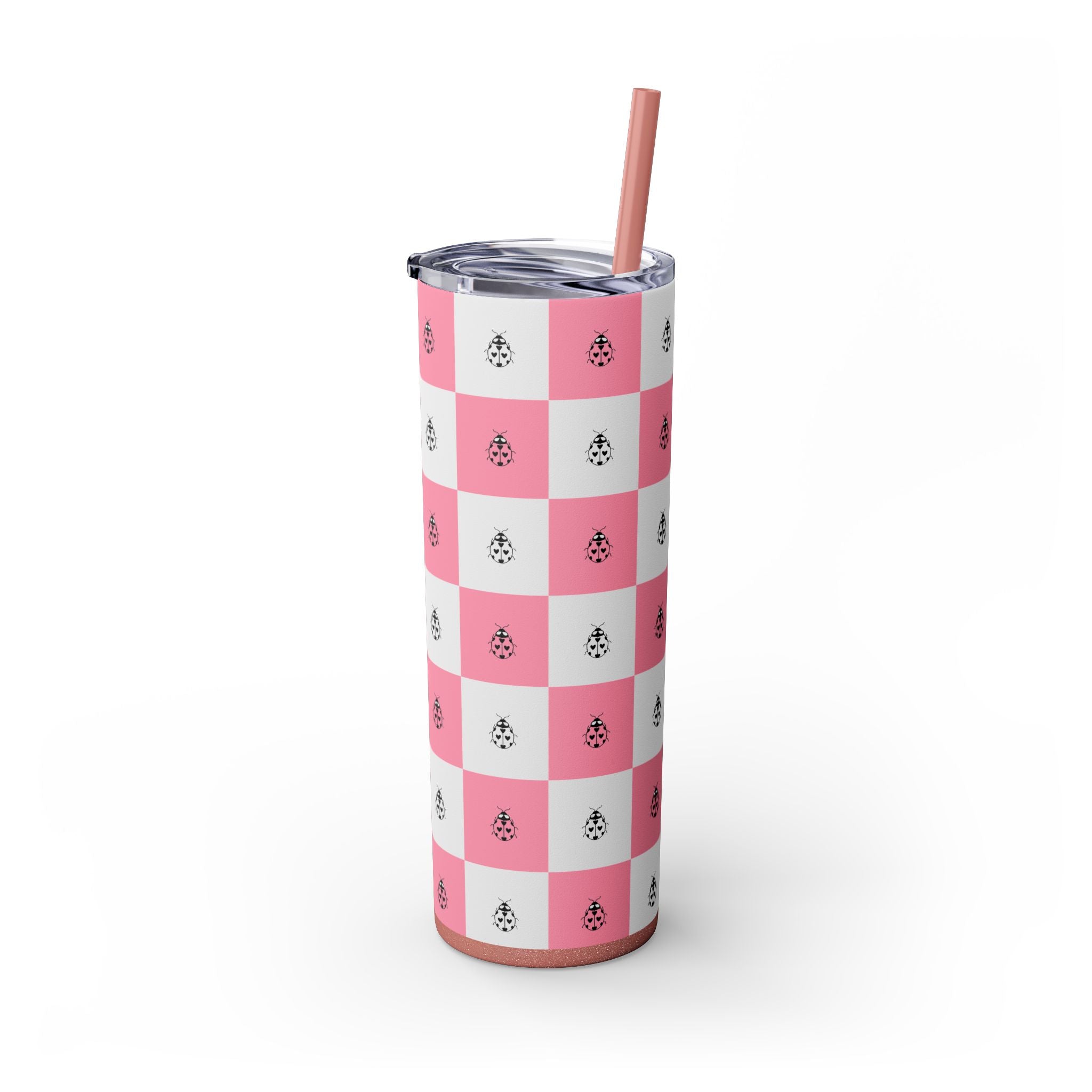 Skinny Tumbler with Straw, 20oz