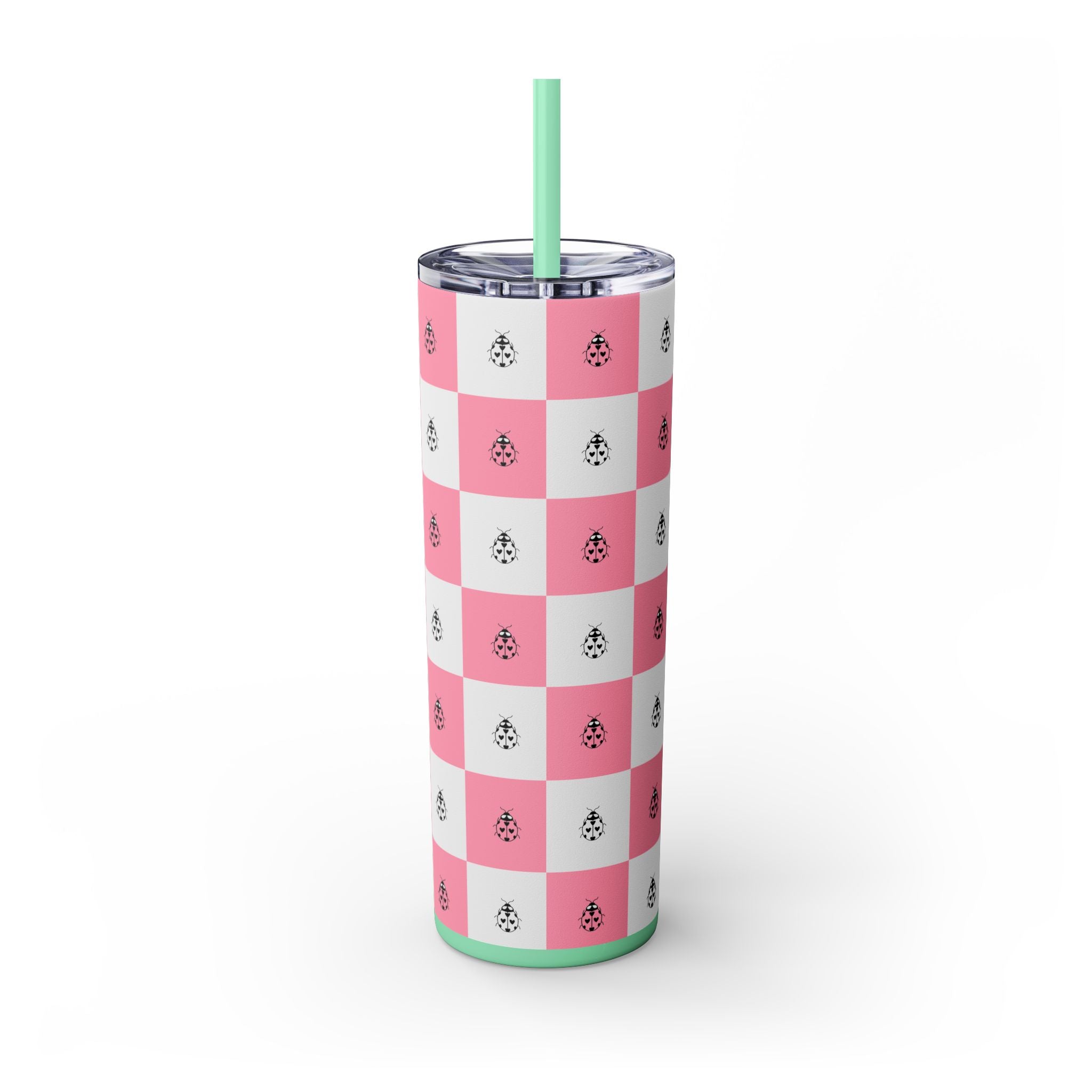 Skinny Tumbler with Straw, 20oz