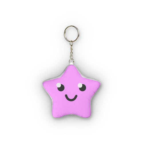 Custom Shape Mini Plush Keychain
