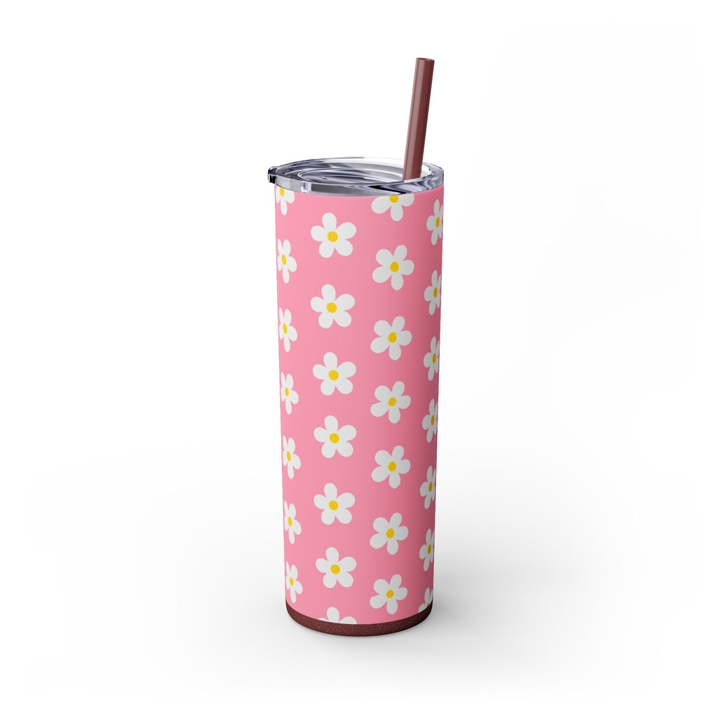 Skinny Tumbler with Straw, 20oz