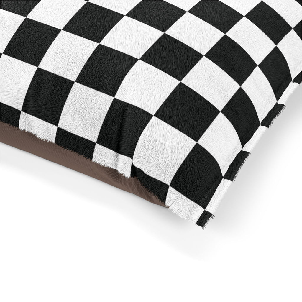 Checkered Pet Bed