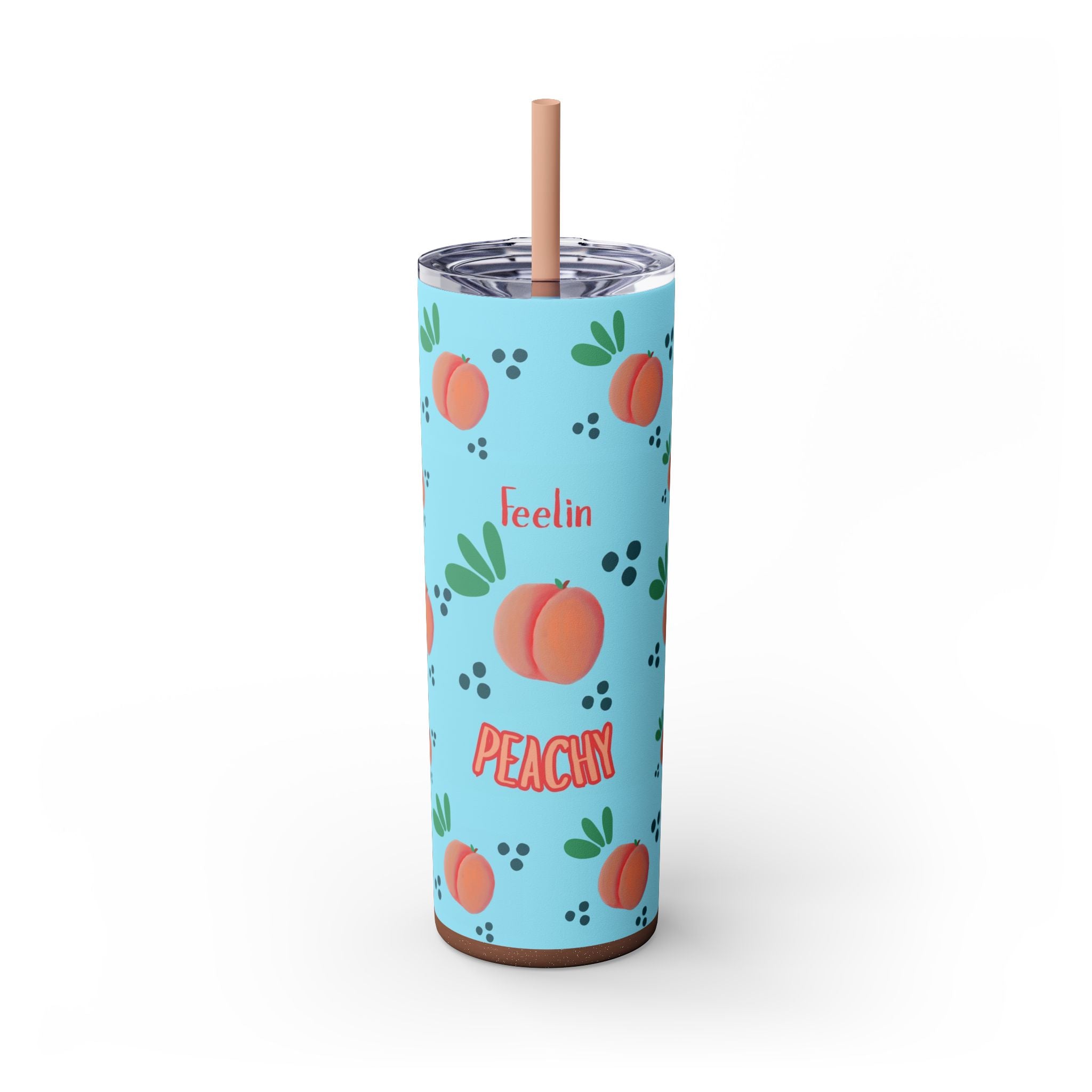 Skinny Tumbler with Straw, 20oz