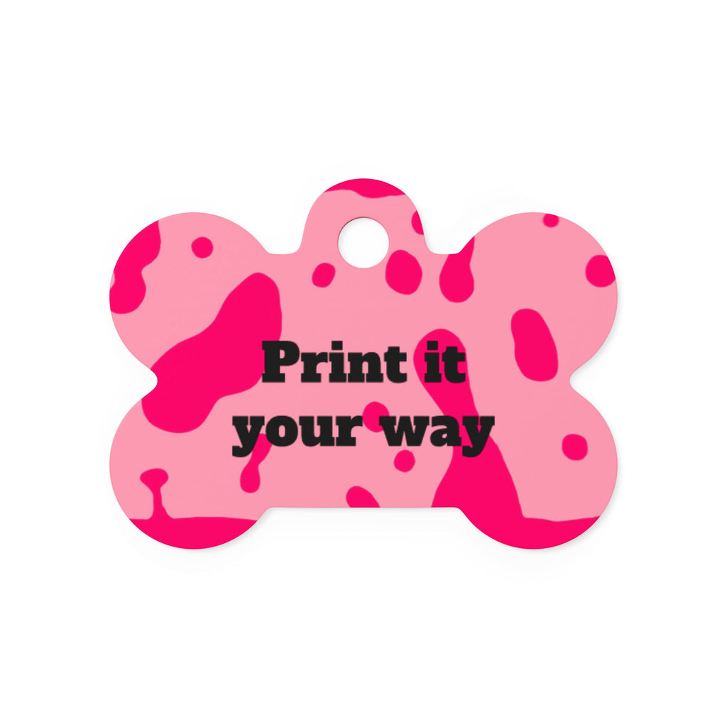 Pet Tags - Lava Lamp (Pink)