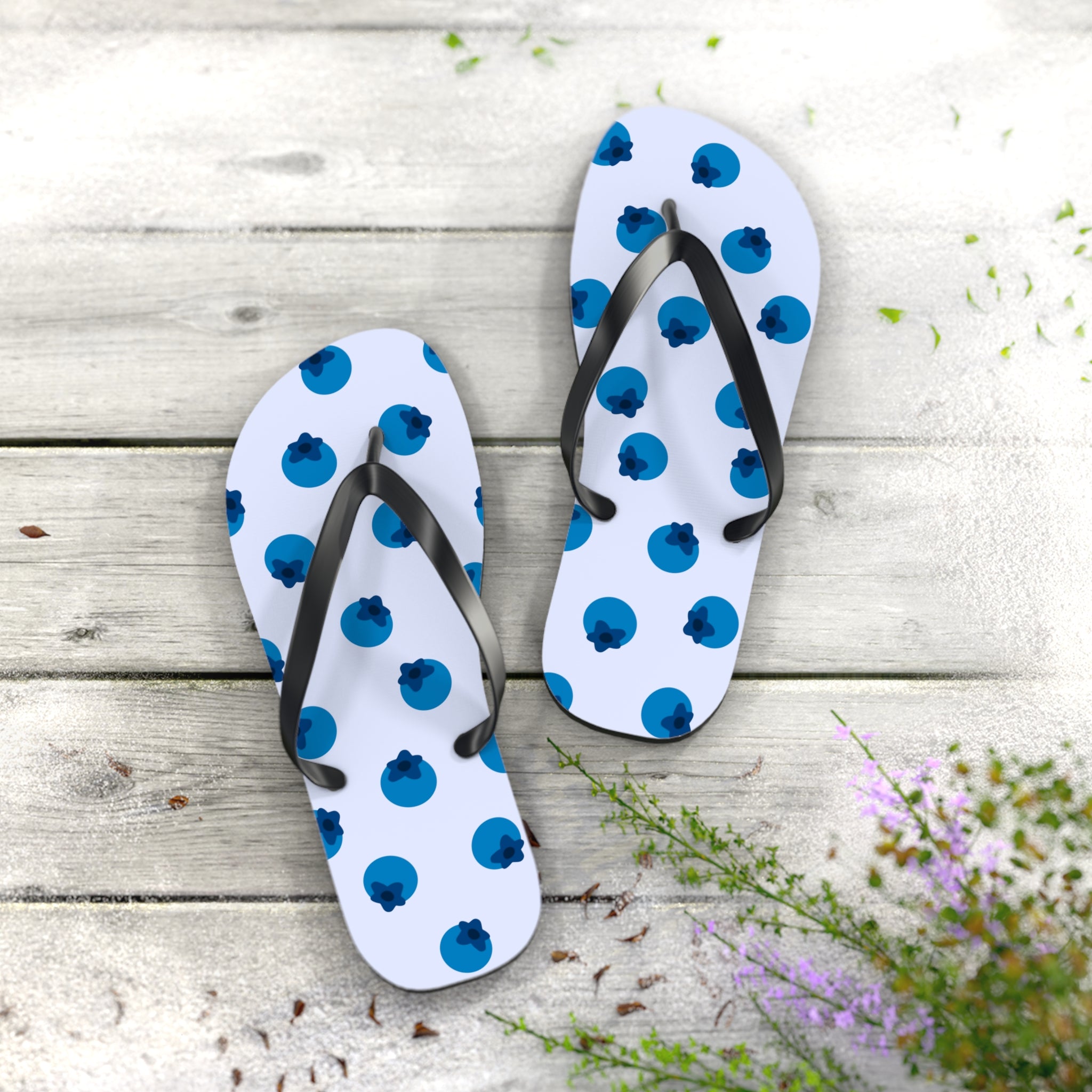 Flip Flops- Blueberry