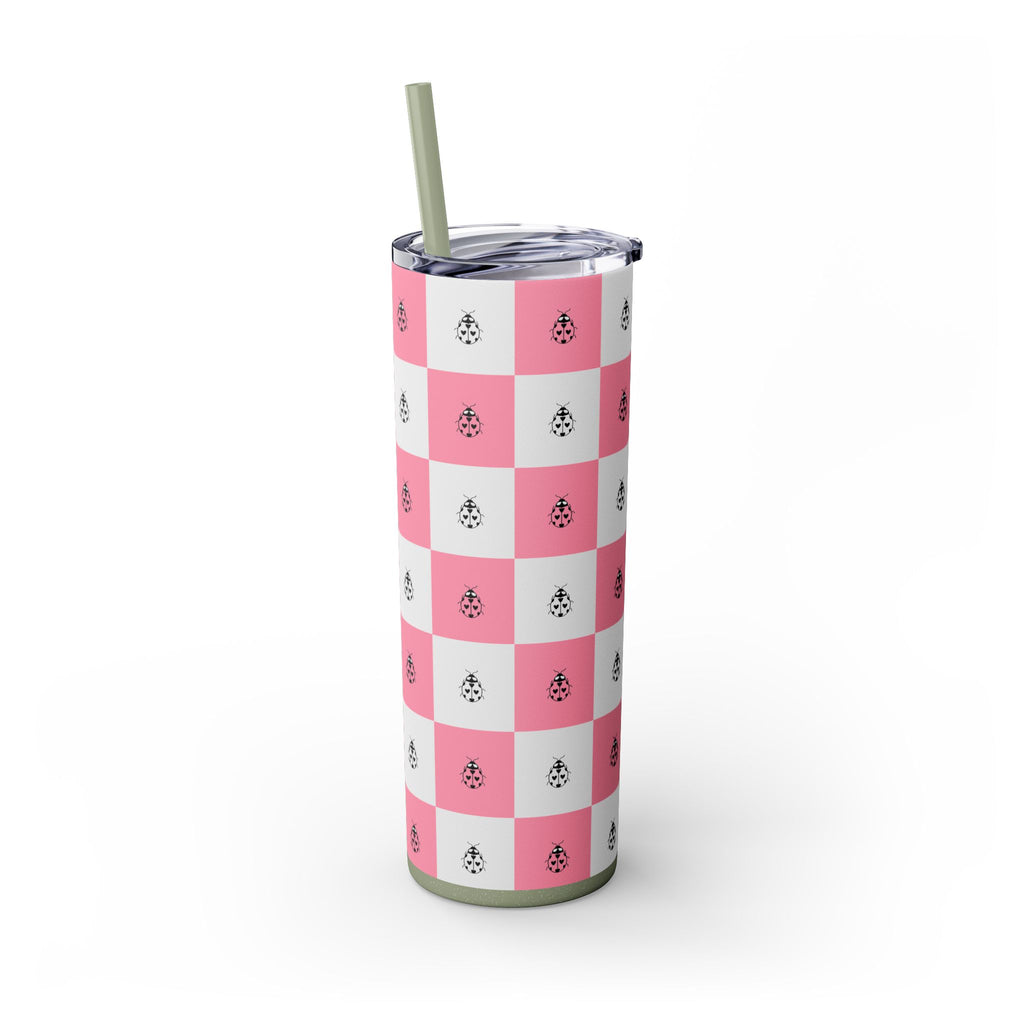 Skinny Tumbler with Straw, 20oz