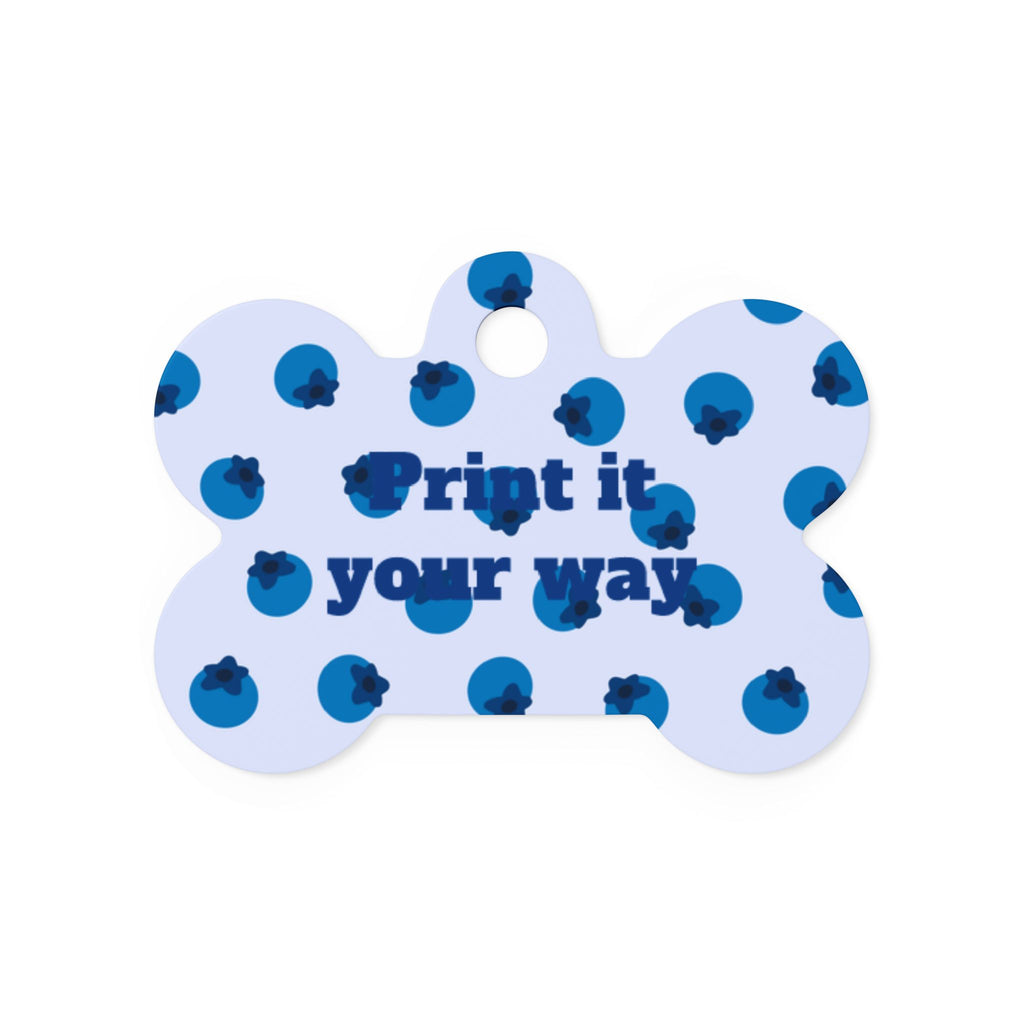 Pet Tags - Blueberry