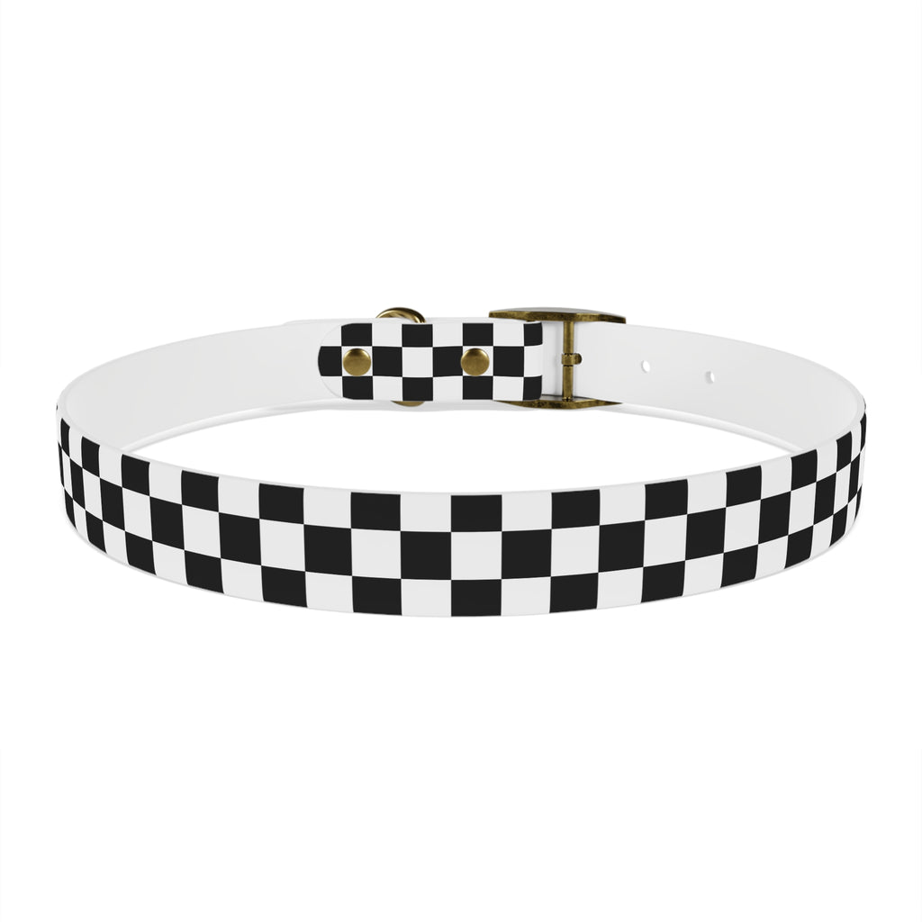 Checkered Dog Collar