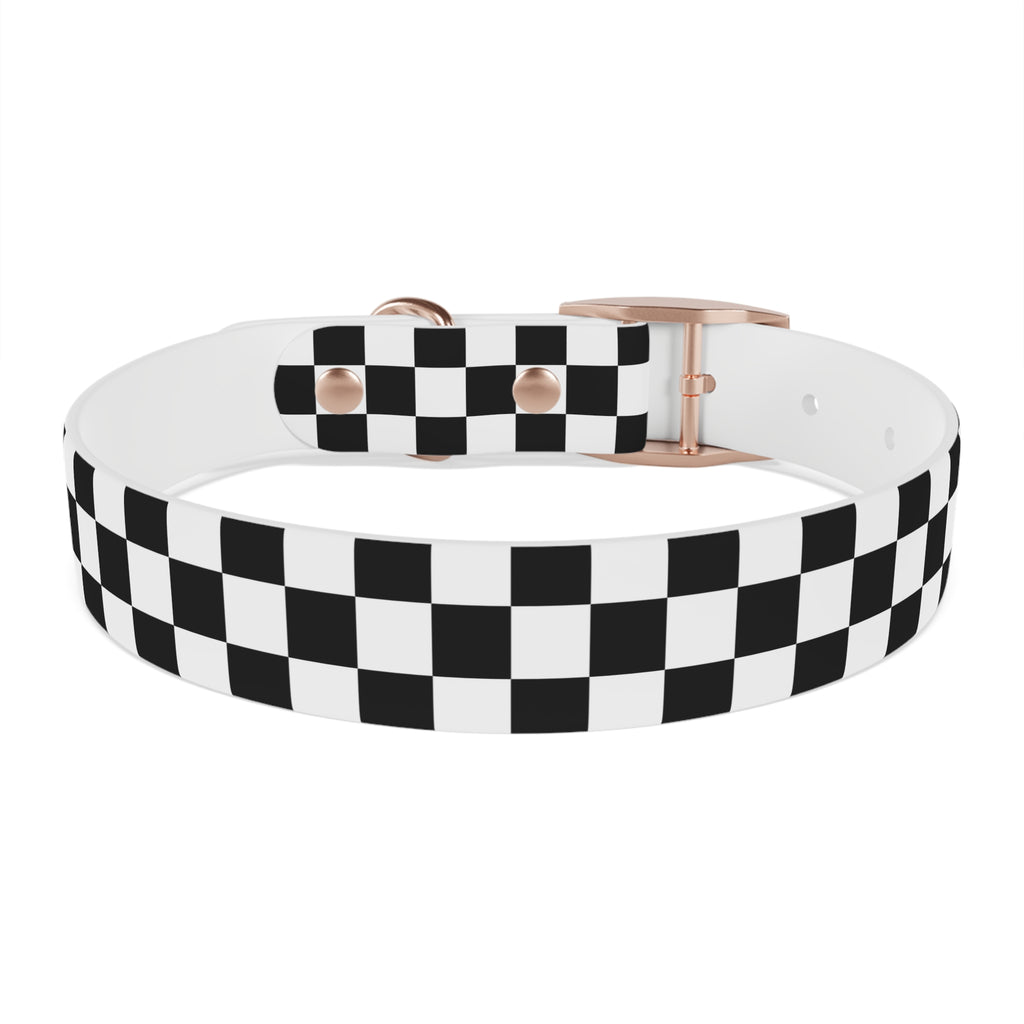 Checkered Dog Collar