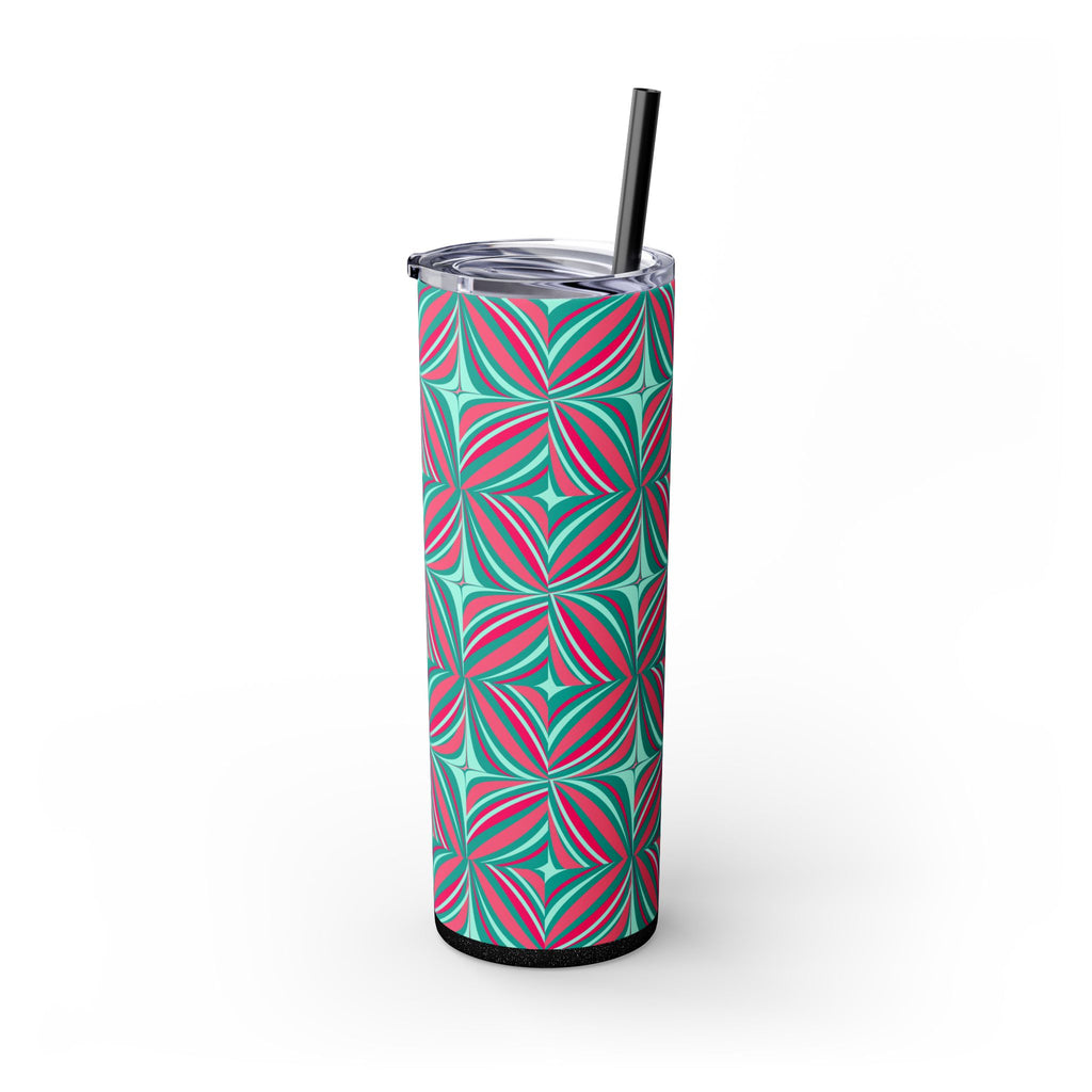 Skinny Tumbler with Straw, 20oz