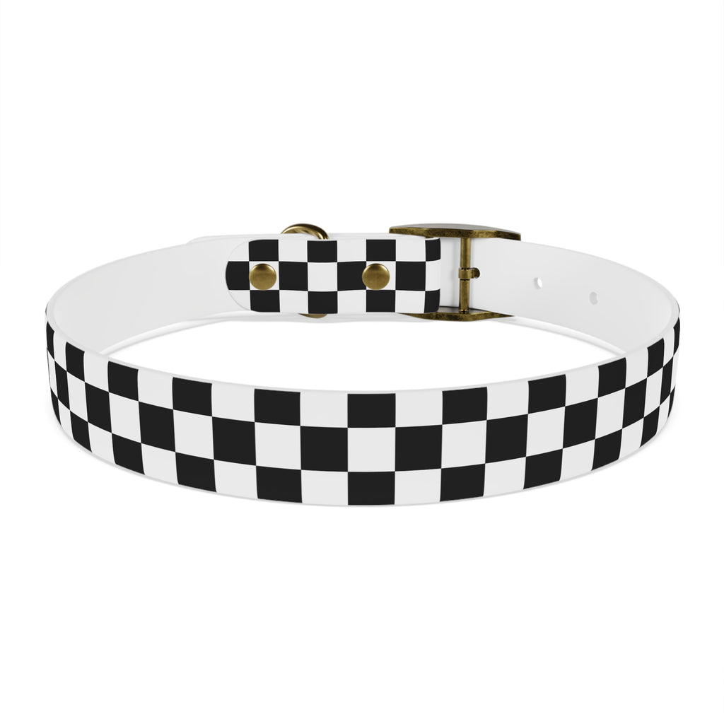 Checkered Dog Collar