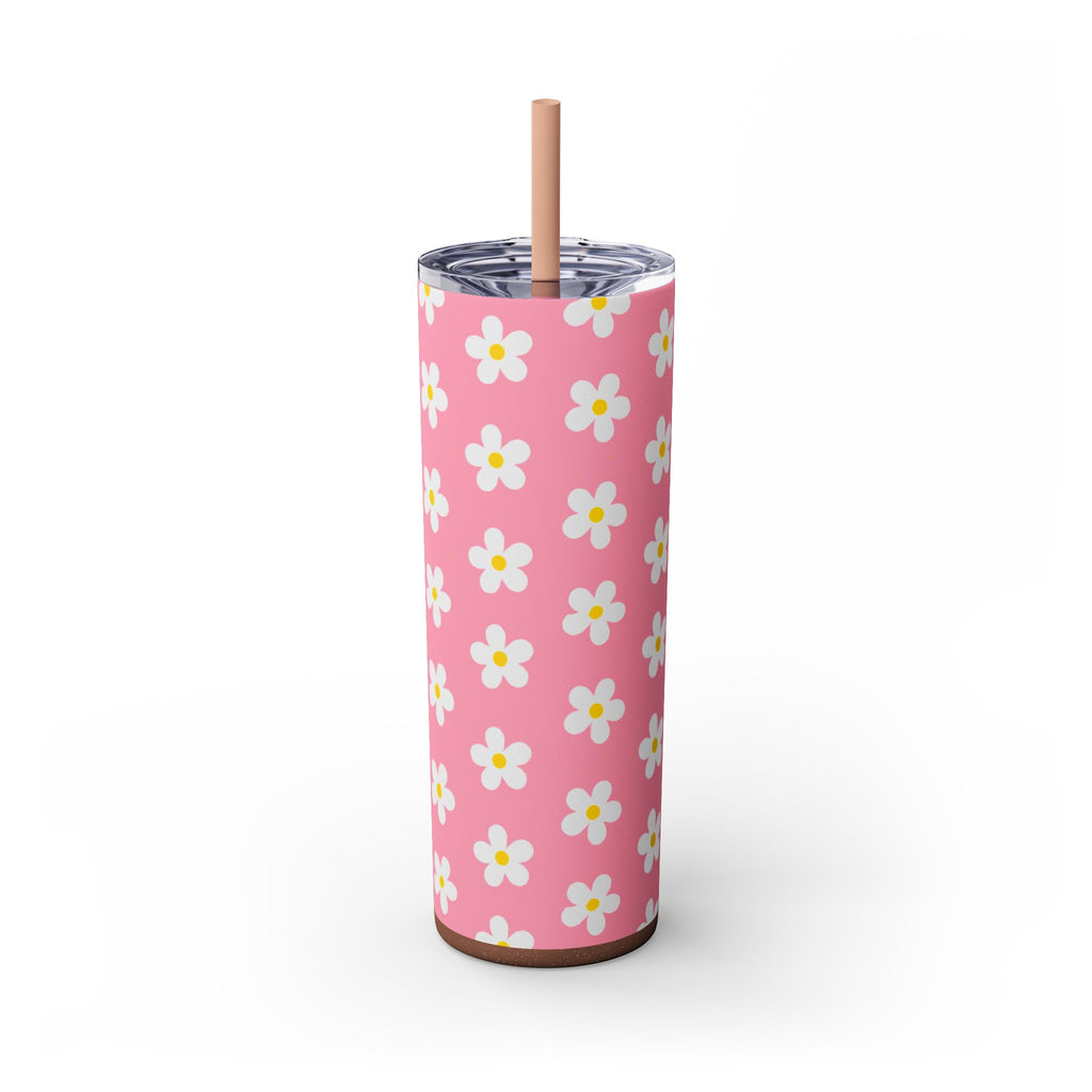 Skinny Tumbler with Straw, 20oz