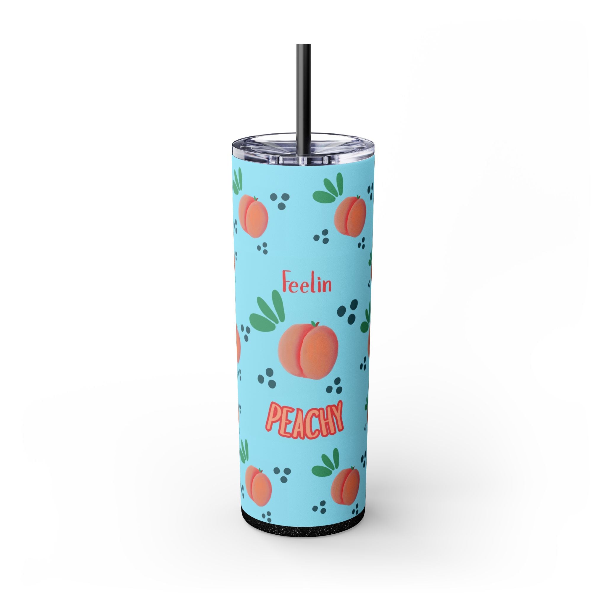Skinny Tumbler with Straw, 20oz