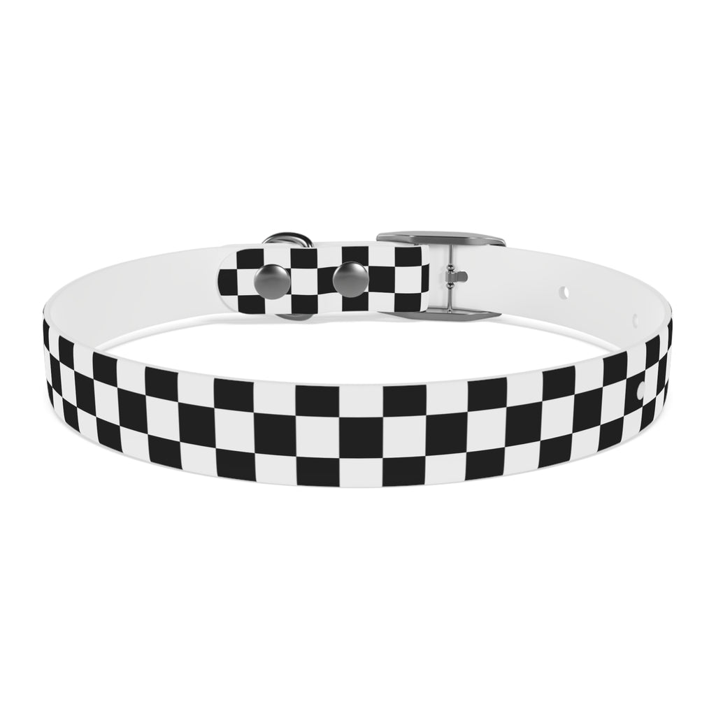 Checkered Dog Collar