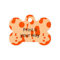 Pet Tags- Lava Lamp (Orange)