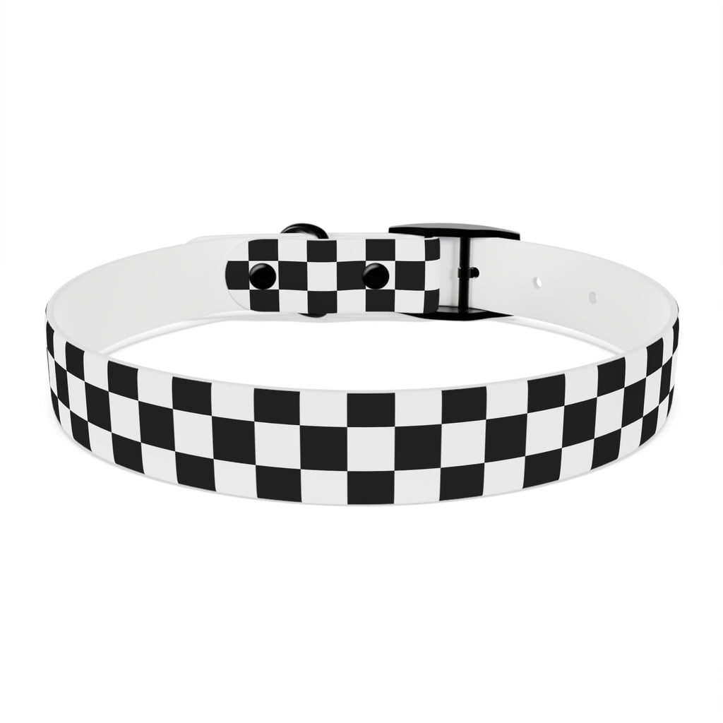 Checkered Dog Collar