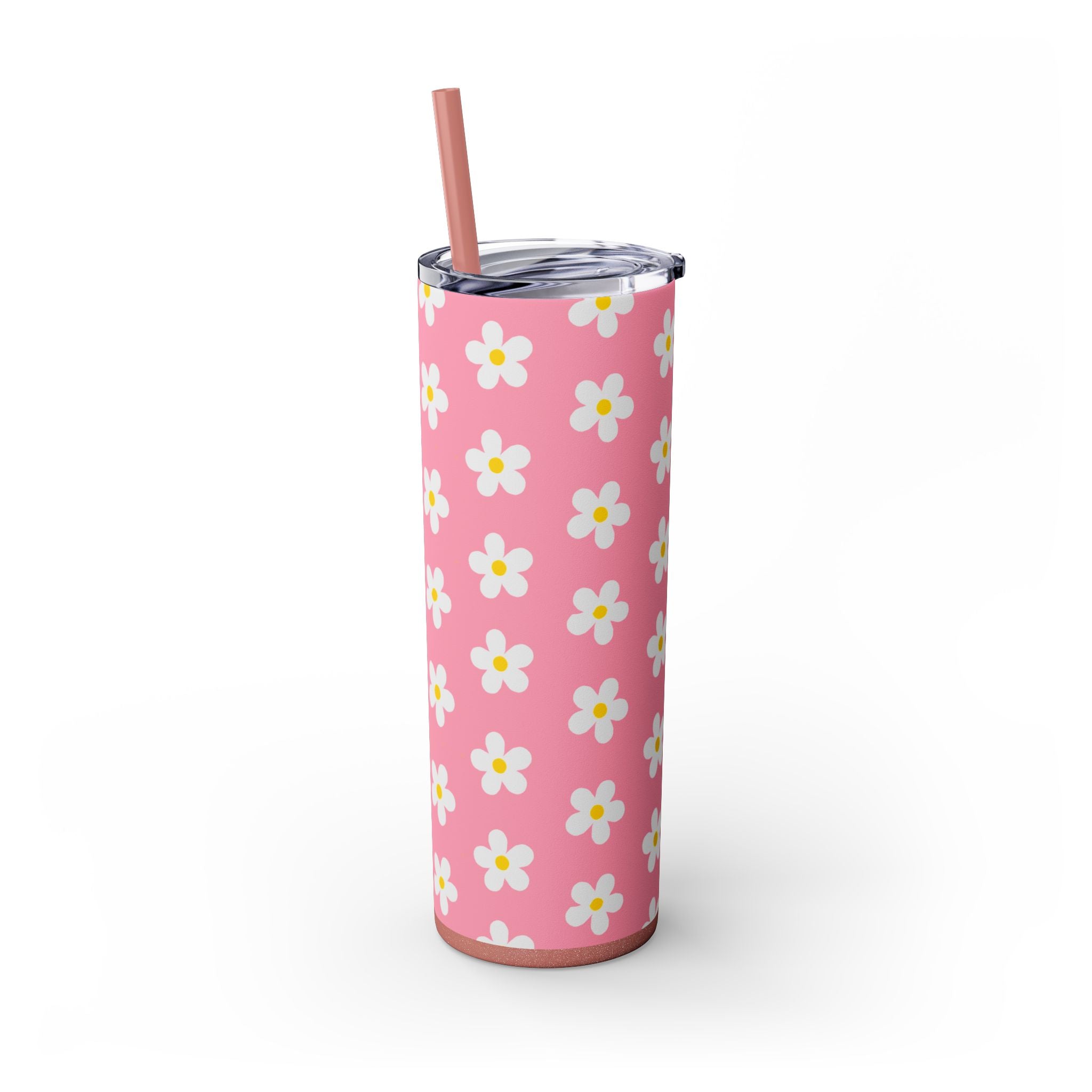 Skinny Tumbler with Straw, 20oz