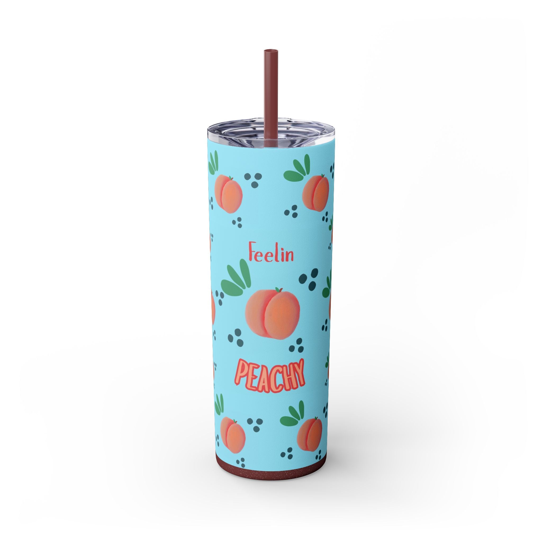 Skinny Tumbler with Straw, 20oz