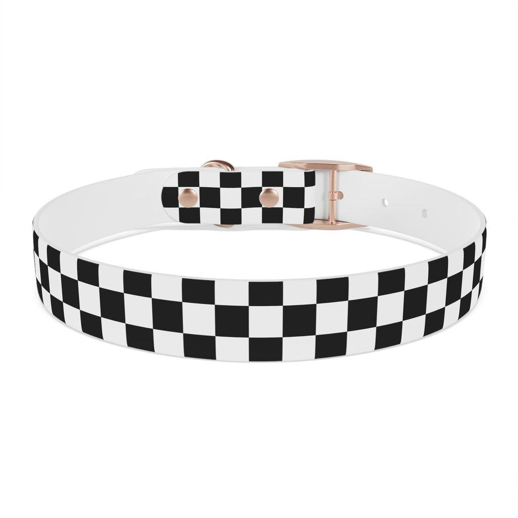 Checkered Dog Collar