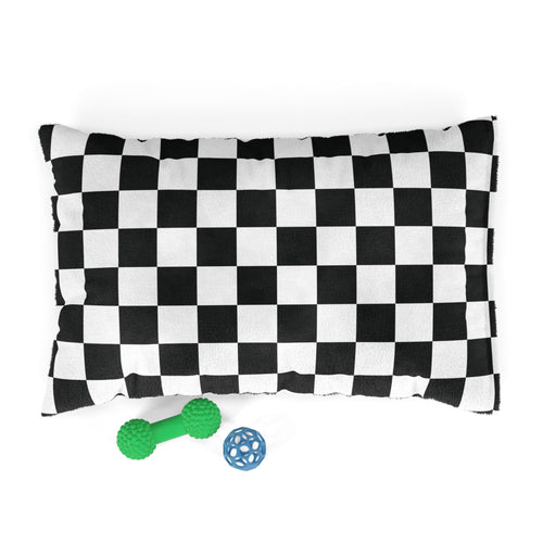 Checkered Pet Bed