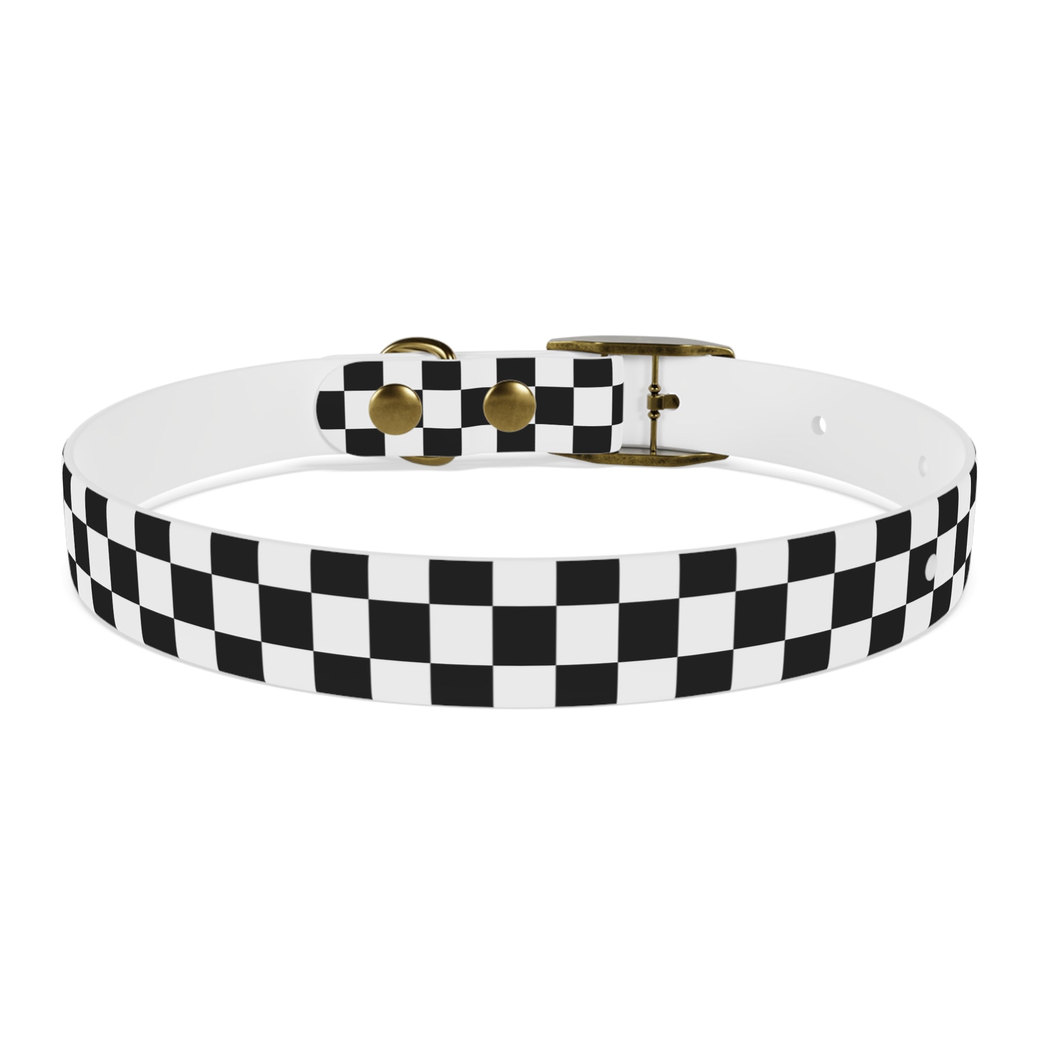 Checkered Dog Collar