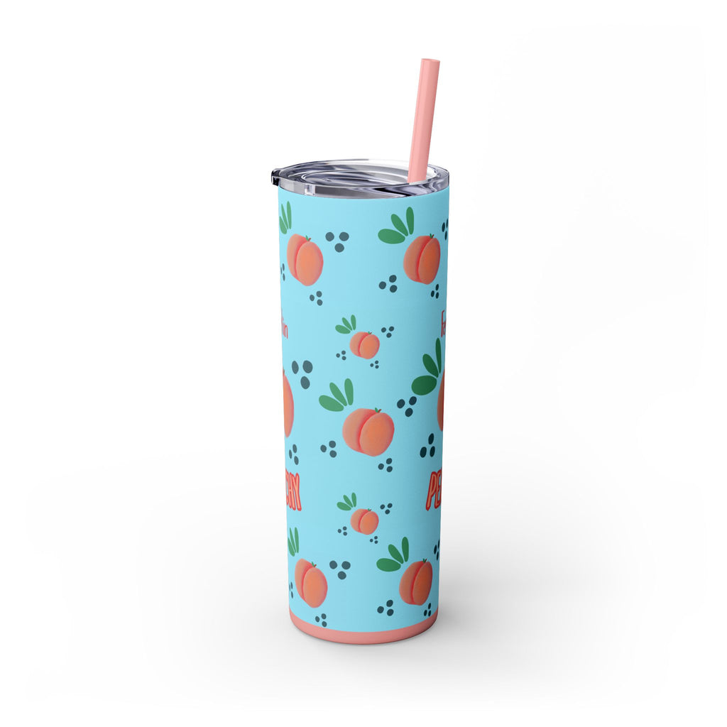 Skinny Tumbler with Straw, 20oz
