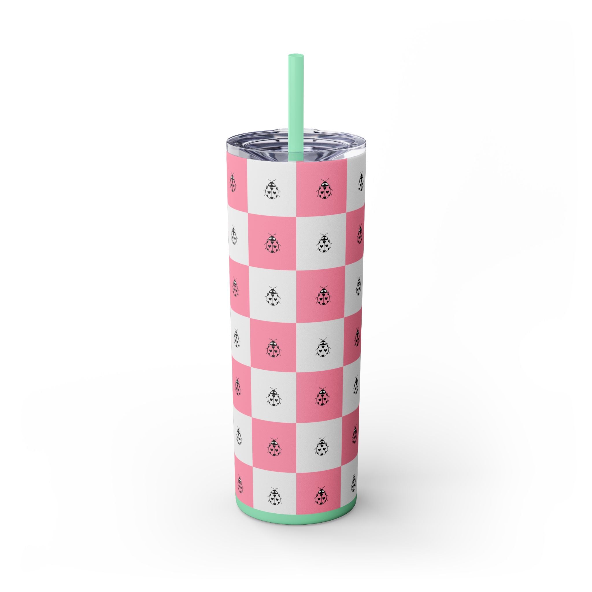 Skinny Tumbler with Straw, 20oz
