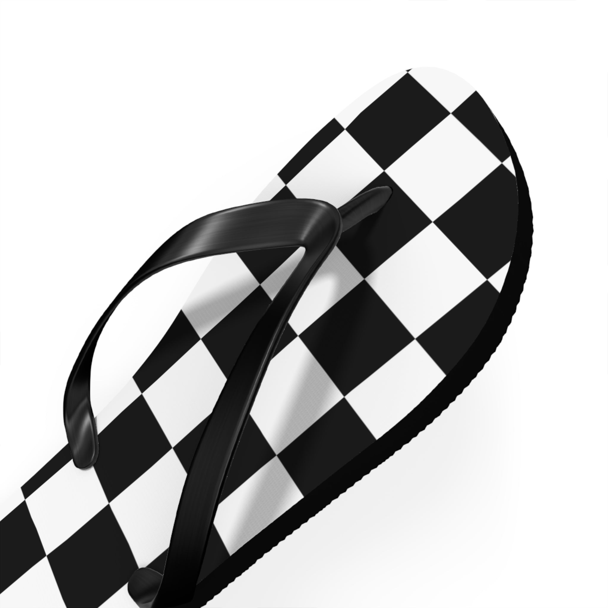 Checkered Flip Flops