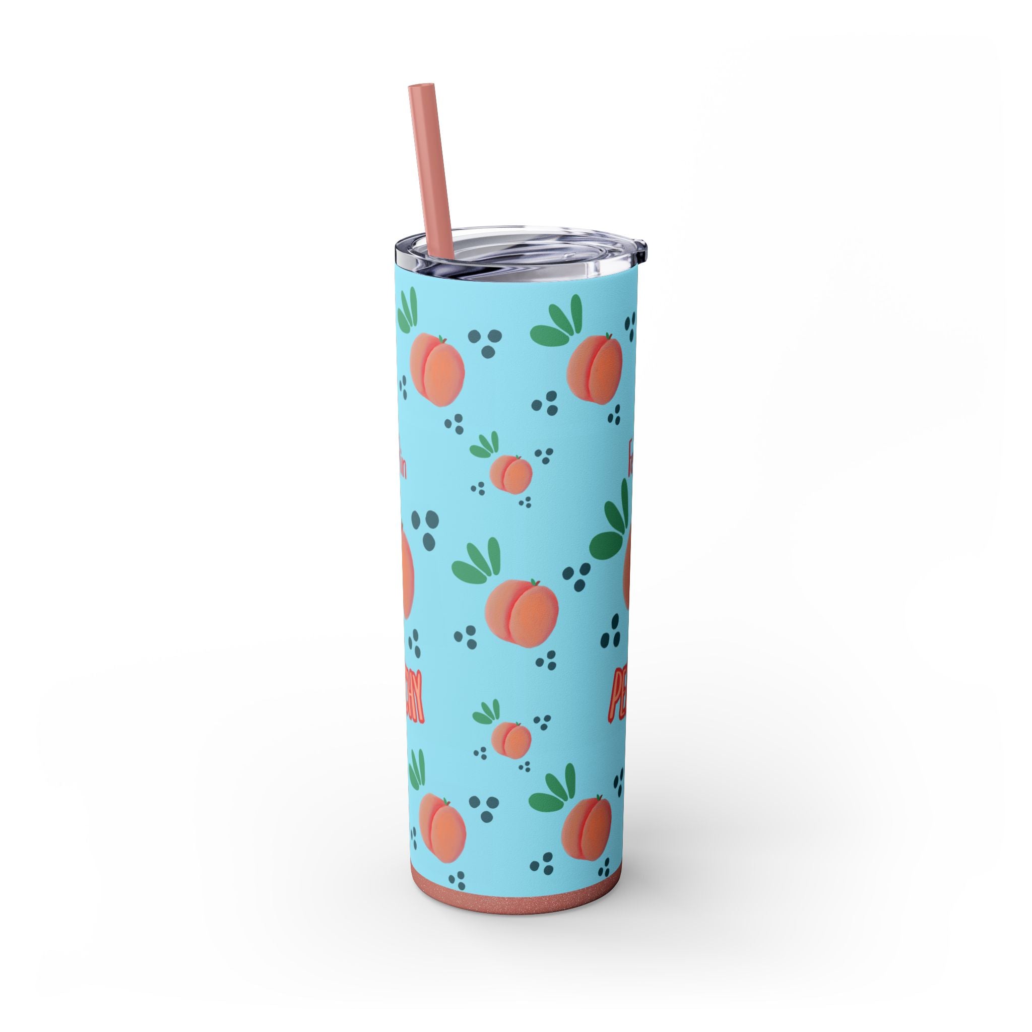 Skinny Tumbler with Straw, 20oz