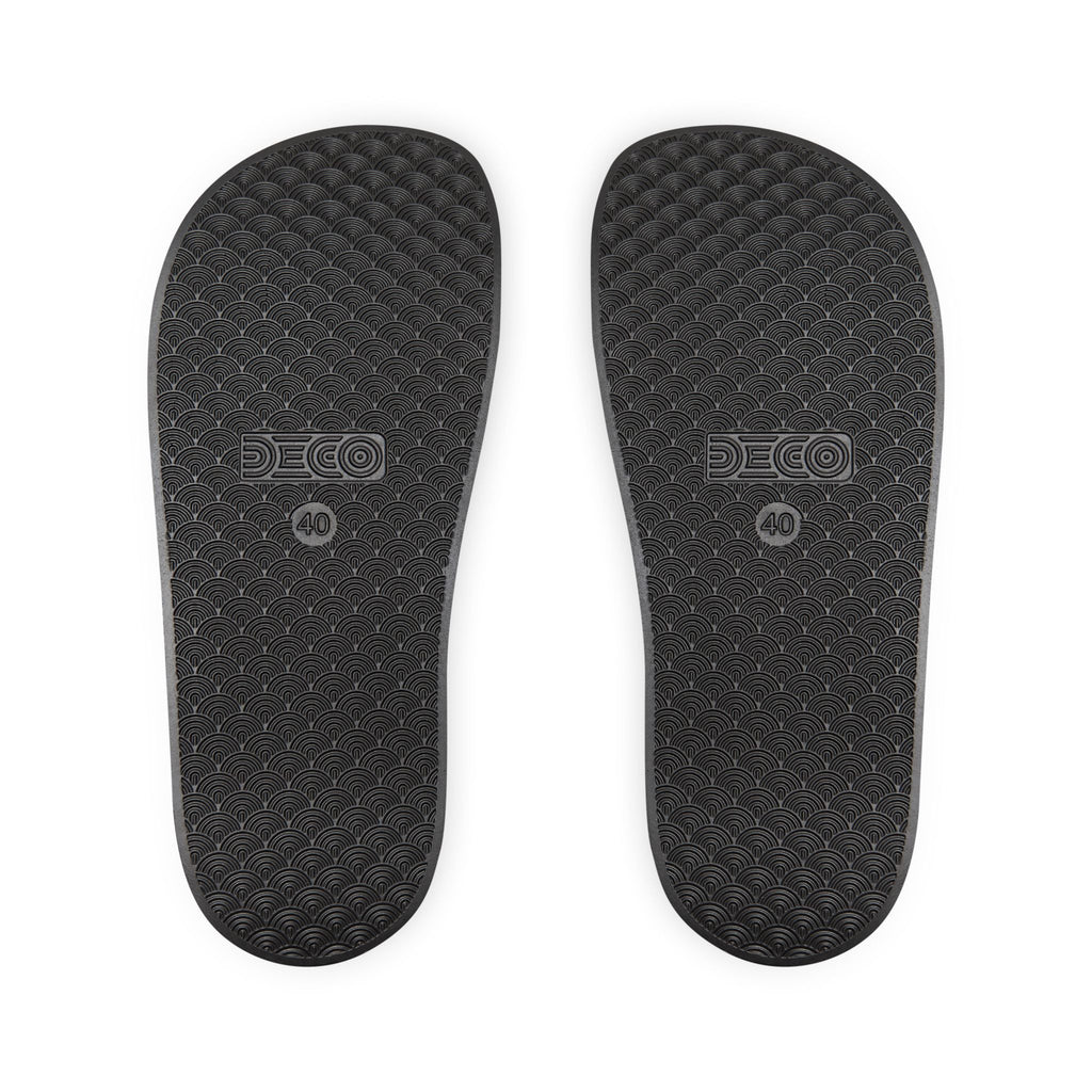 Checkered Women's Removable-Strap Sandals