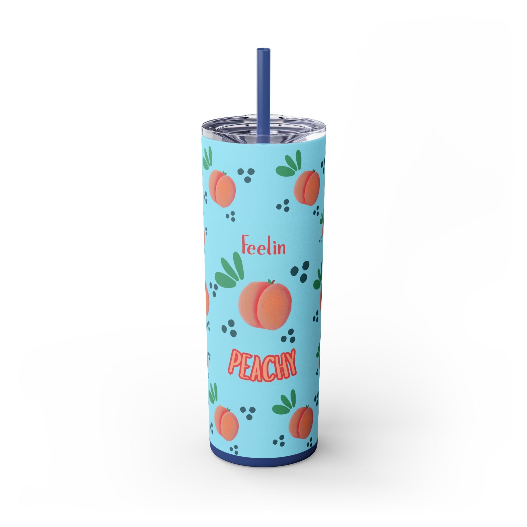 Skinny Tumbler with Straw, 20oz