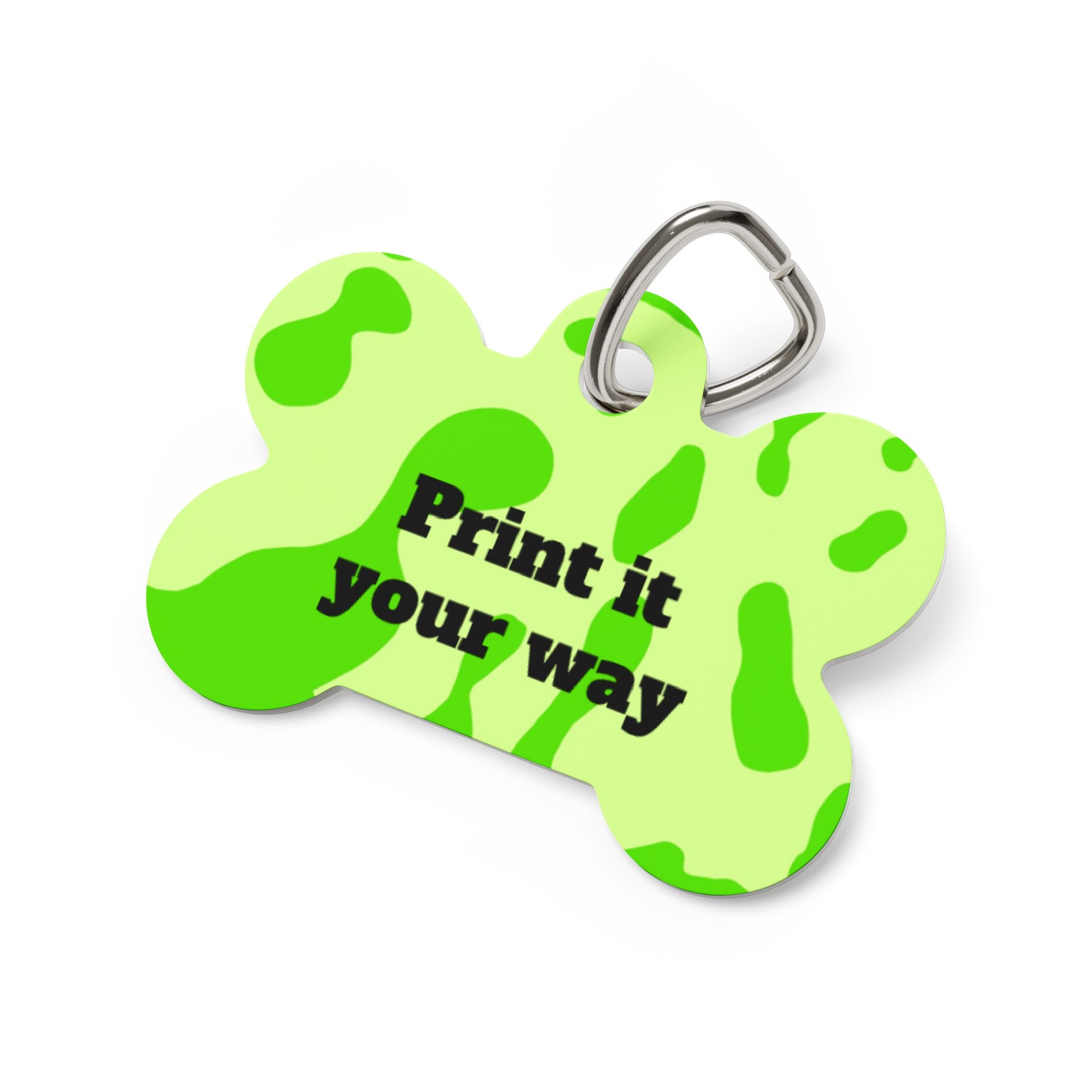 Pet Tags- Lava Lamp (Green)