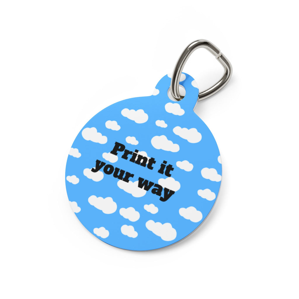 Pet Tags - Clouds