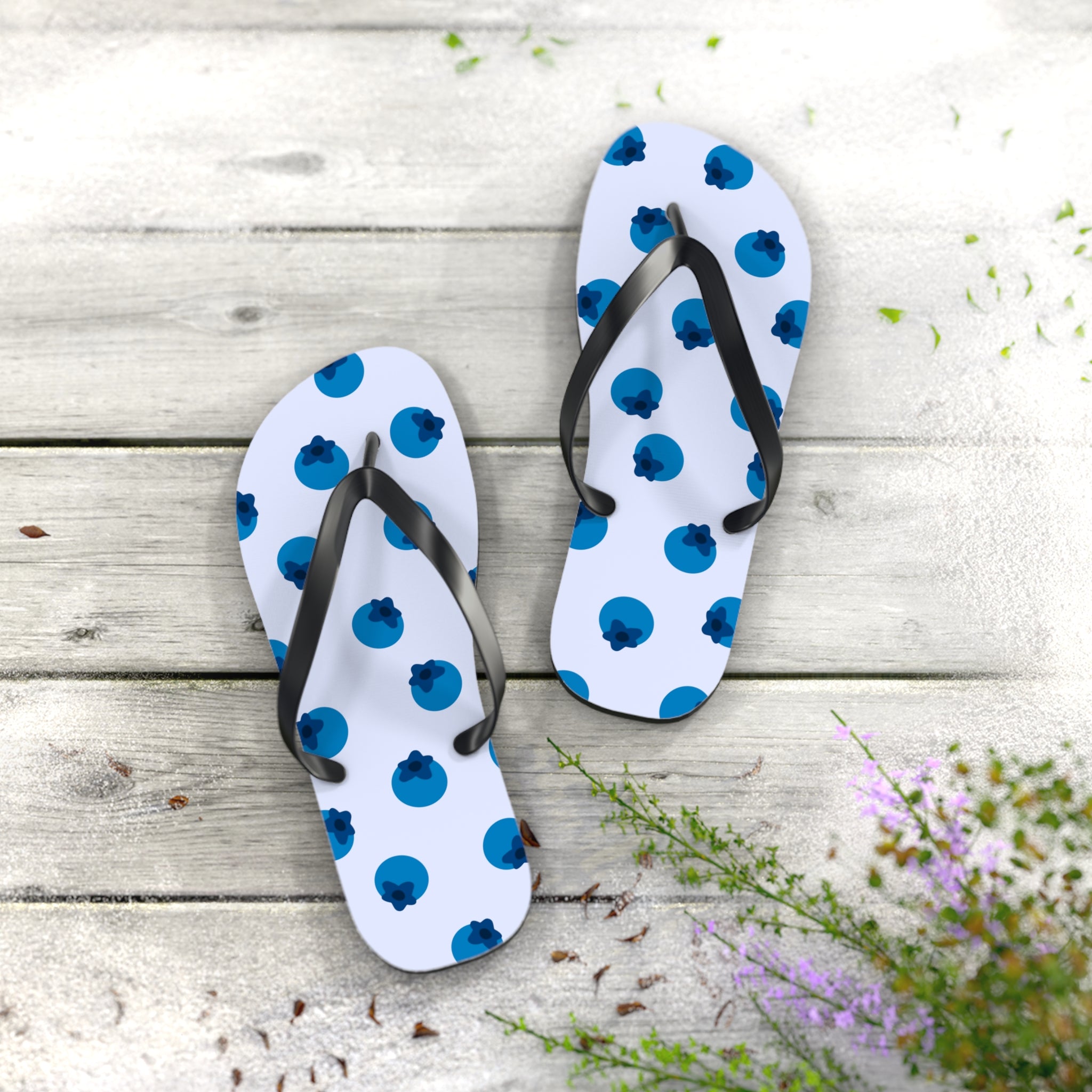Flip Flops- Blueberry