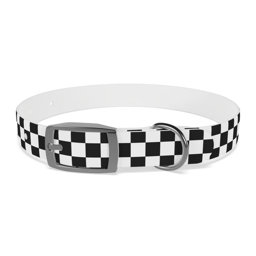 Checkered Dog Collar